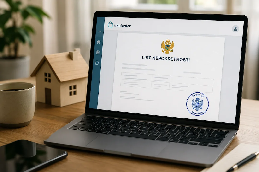 Elektronsko izdavanje lista nepokretnosti preko eKatastar portala