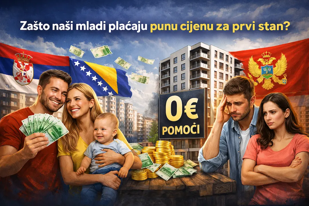 Povrat PDV-a na prvi stan - poređenje regiona