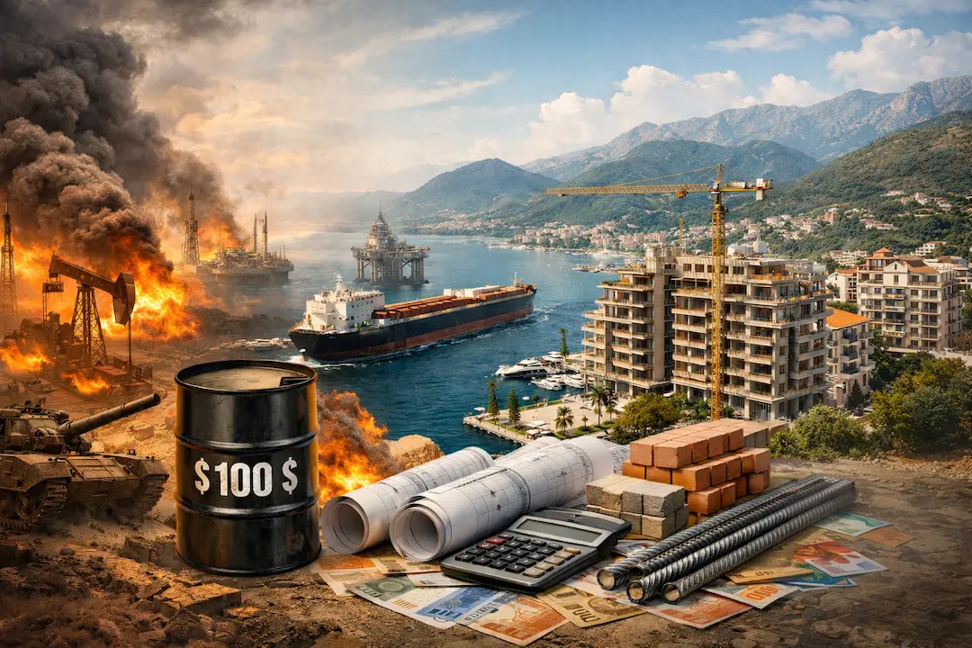 Rat na Bliskom istoku i cijene nekretnina u Crnoj Gori 2026